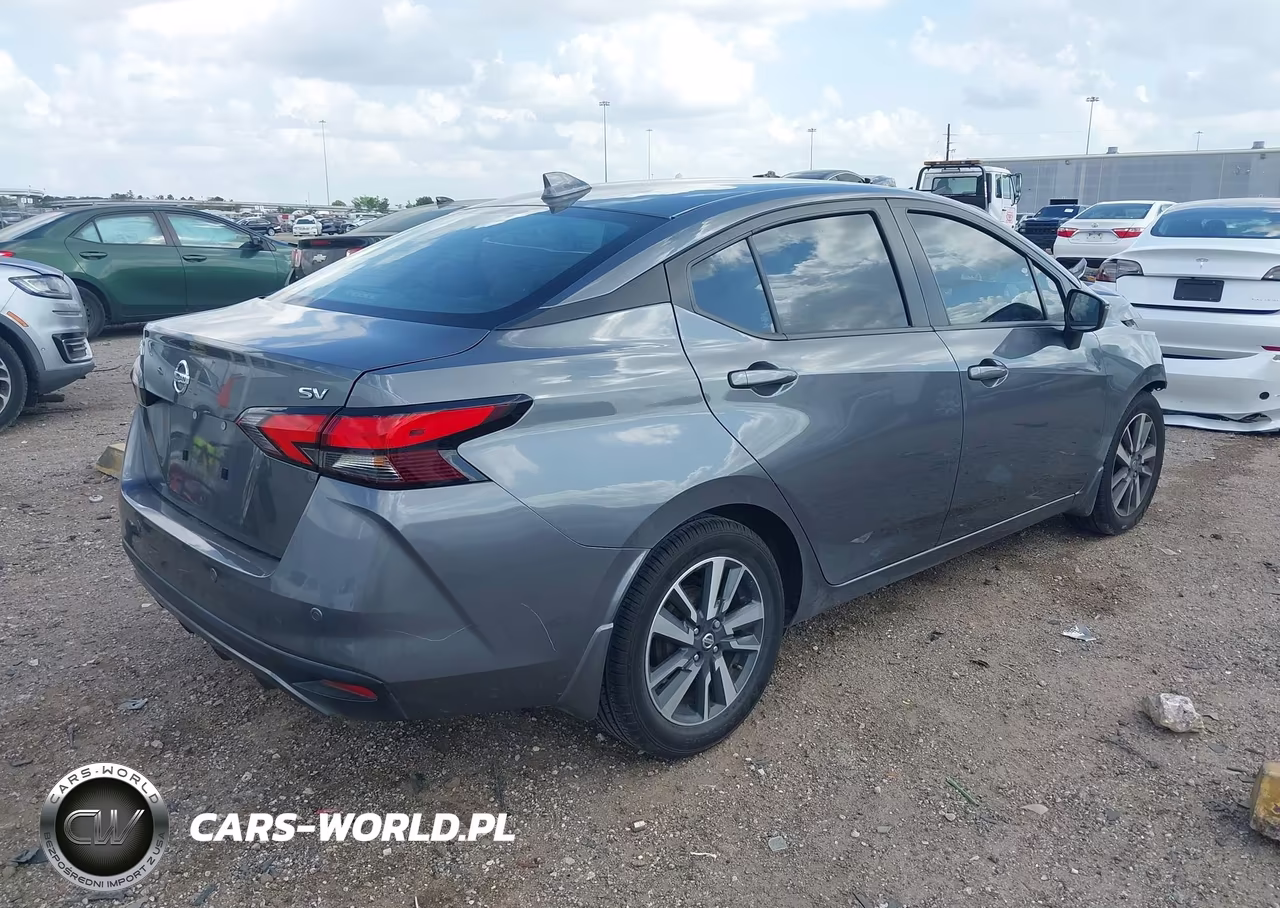 2021 Nissan Versa Sv Xtronic Cvt VIN:3N1CN8EV8ML915059 - 4