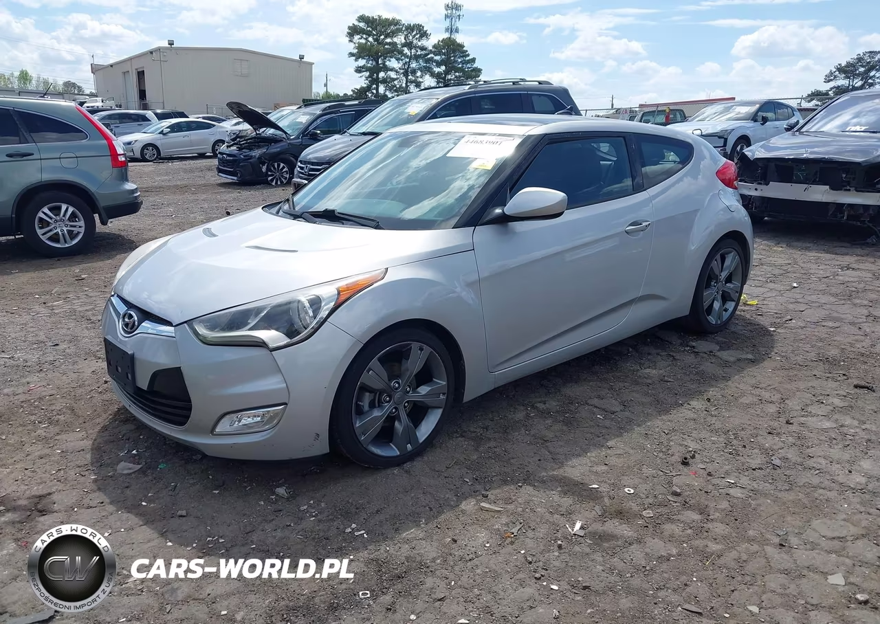 2015 Hyundai Veloster VIN:KMHTC6AD9FU240251 - 2