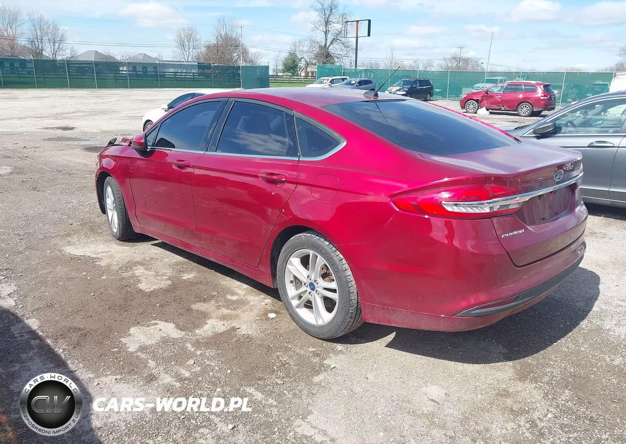 2018 Ford Fusion Se VIN:3FA6P0HD5JR239287 - 3