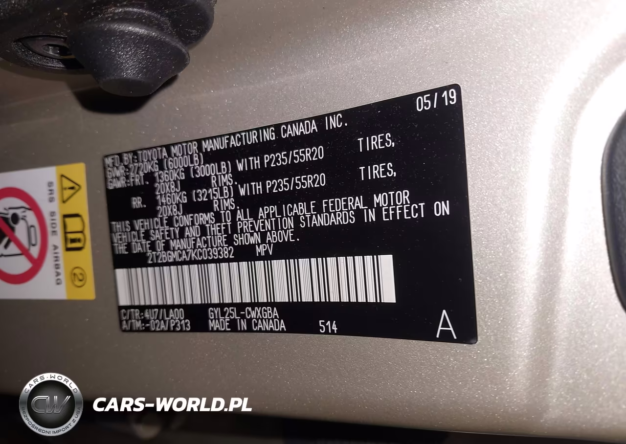 2019 Lexus Rx 450H VIN:2T2BGMCA7KC039382 - 9