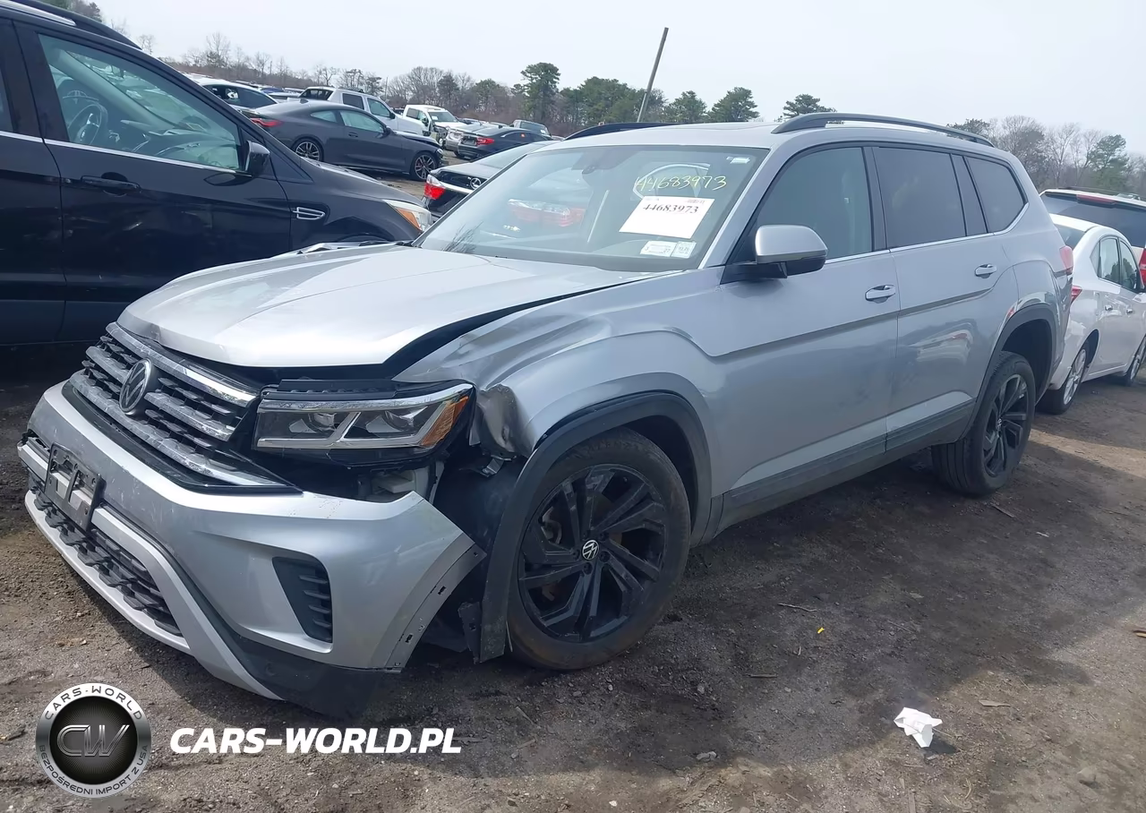 2022 Volkswagen Atlas 3.6L V6 Se W-Technology VIN:1V2KR2CA9NC542006 - 2