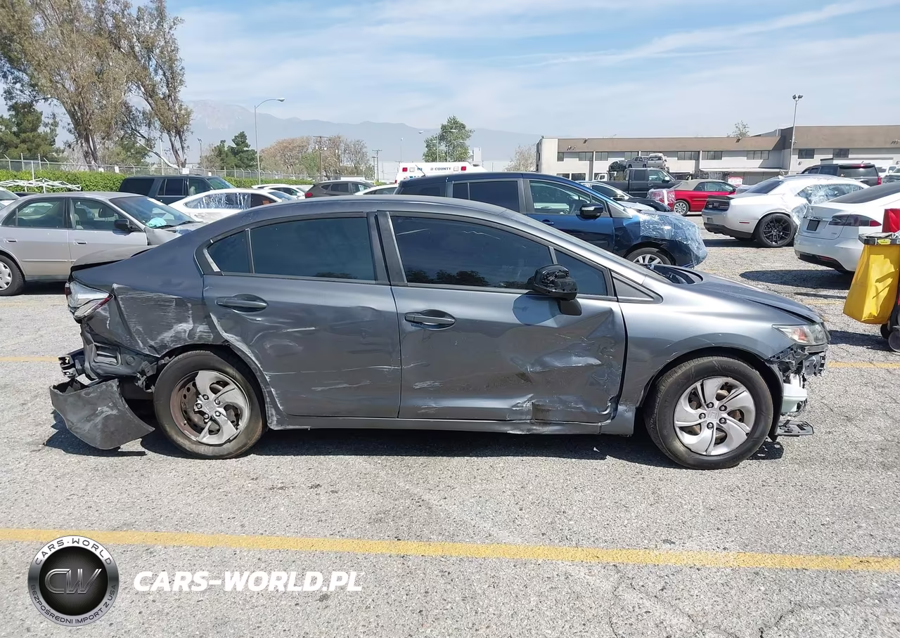 2013 Honda Civic Lx VIN:19XFB2F54DE223805 - 14