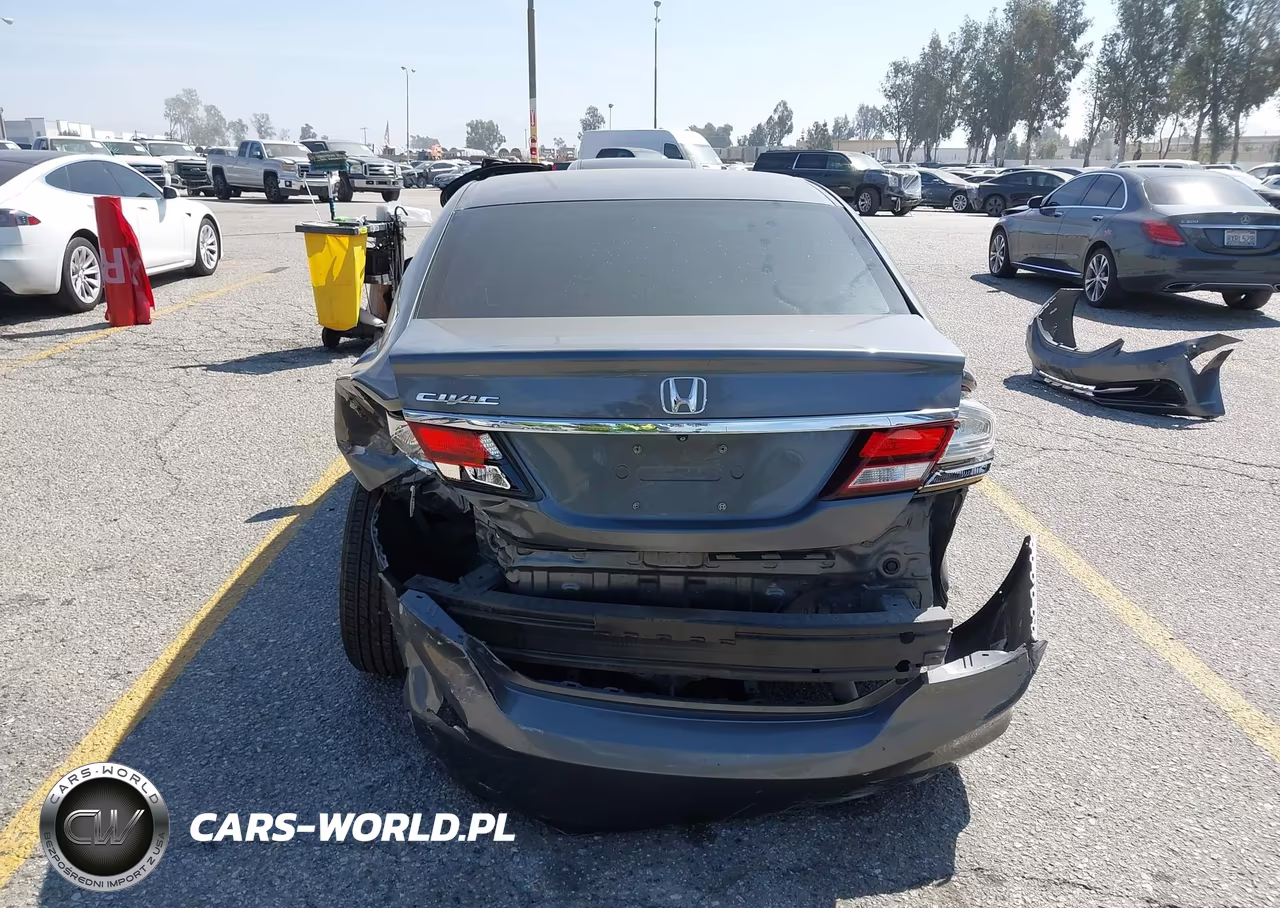 2013 Honda Civic Lx VIN:19XFB2F54DE223805 - 17