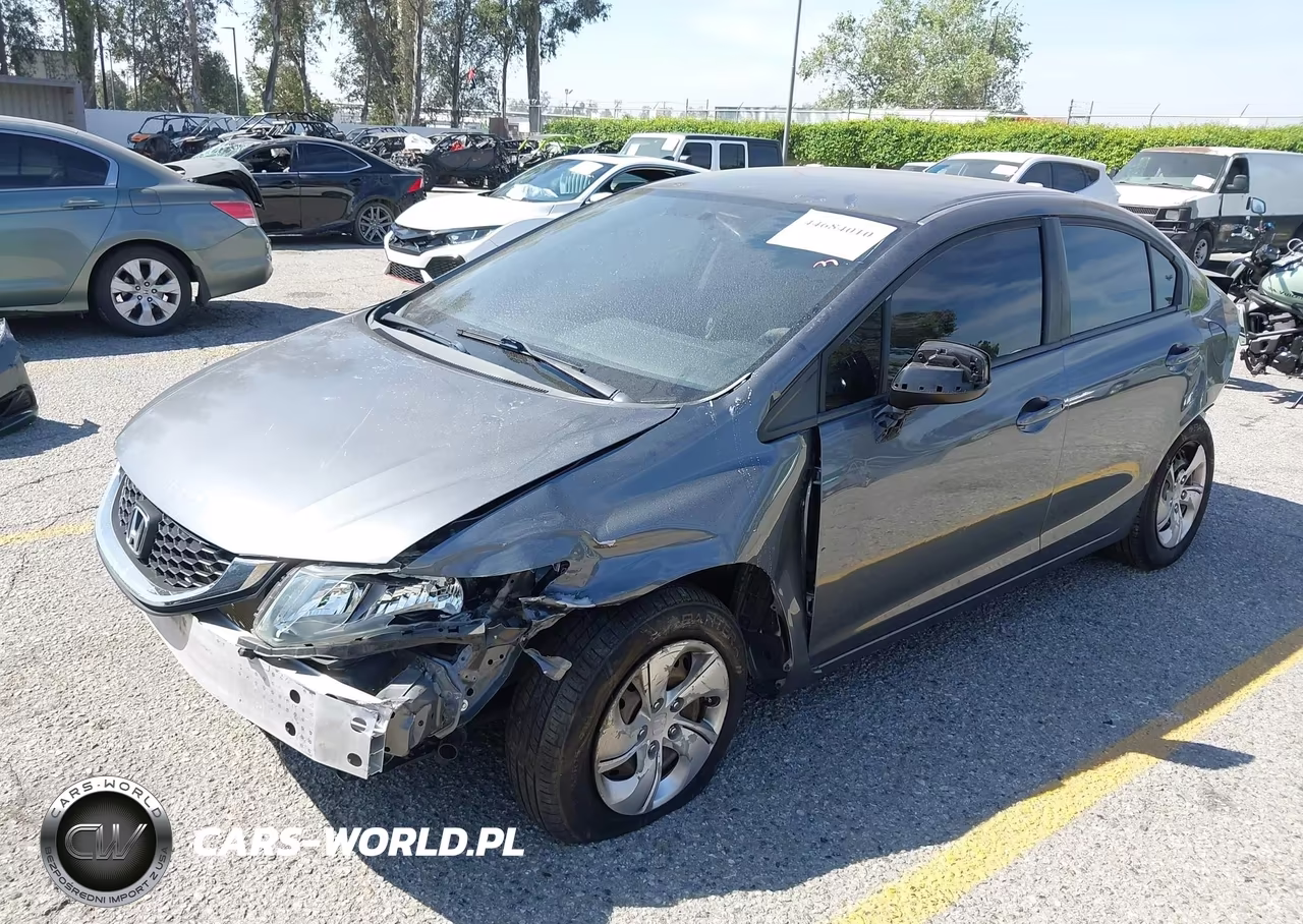 2013 Honda Civic Lx VIN:19XFB2F54DE223805 - 2