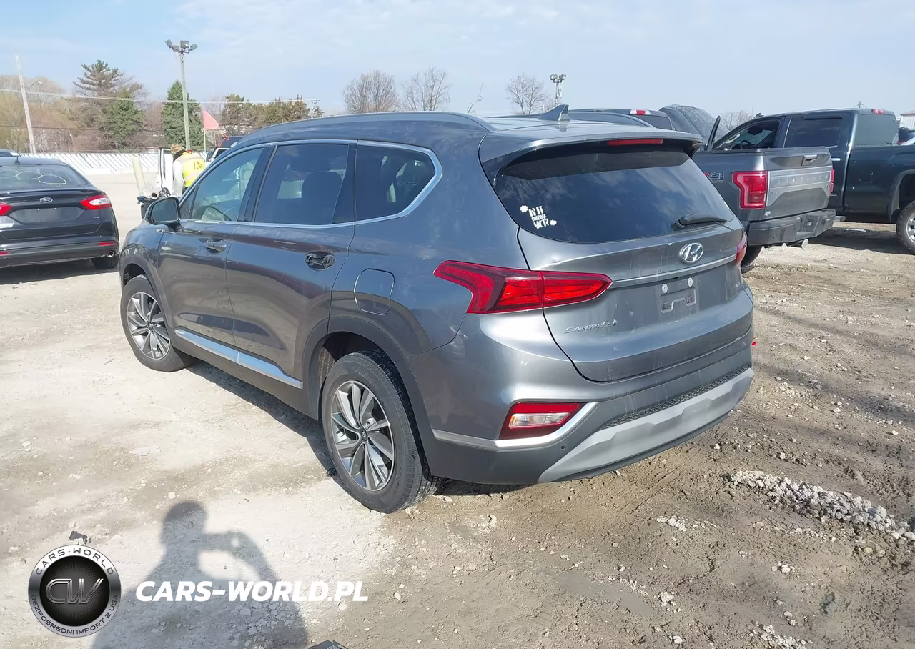 2019 Hyundai Santa Fe Sel Plus VIN:5NMS3CAD6KH002339 - 3