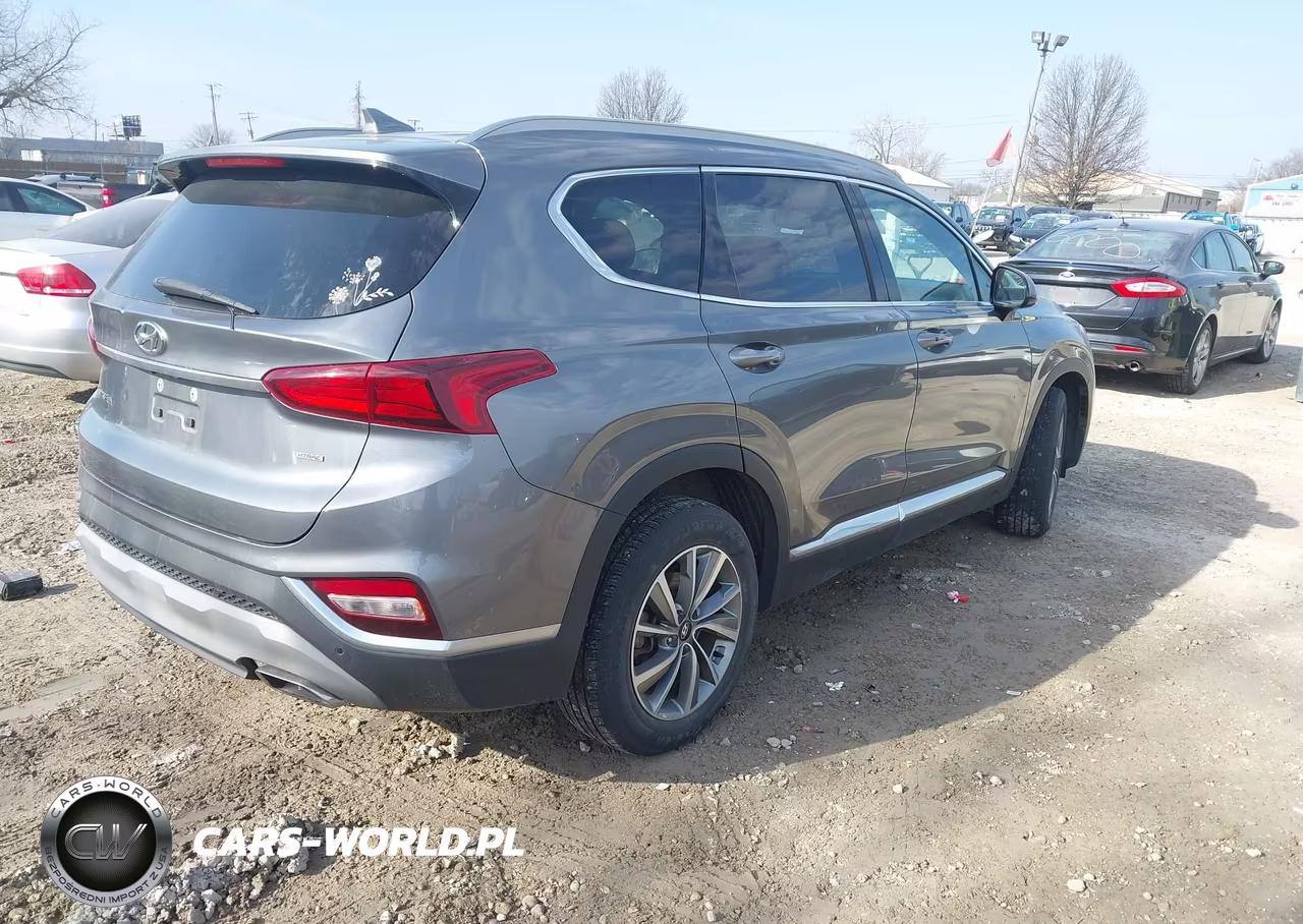 2019 Hyundai Santa Fe Sel Plus VIN:5NMS3CAD6KH002339 - 4