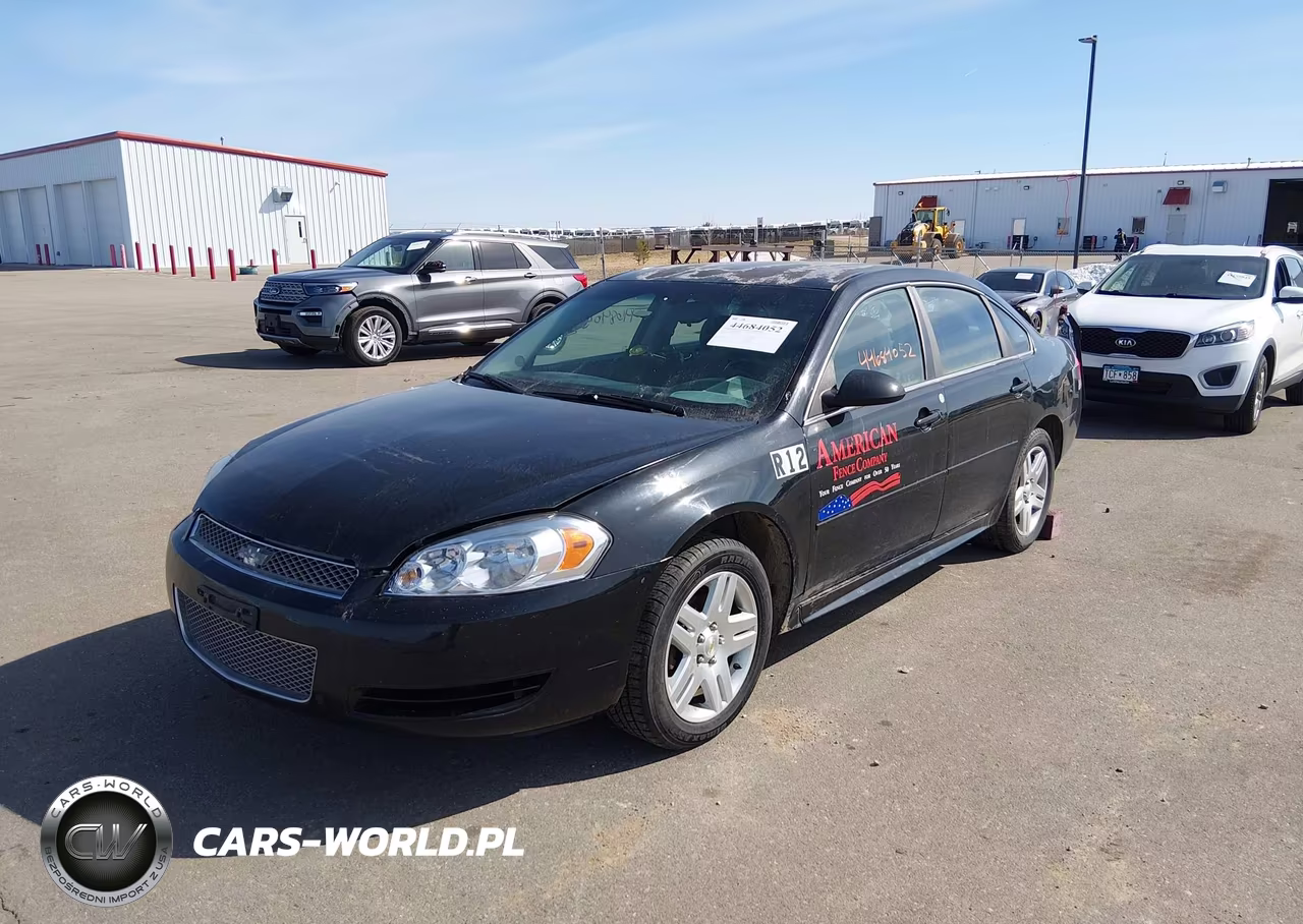 2014 Chevrolet Impala Limited Lt VIN:2G1WB5E30E1100978 - 2