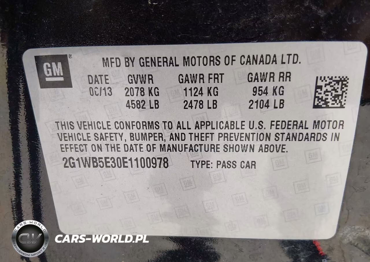 2014 Chevrolet Impala Limited Lt VIN:2G1WB5E30E1100978 - 9