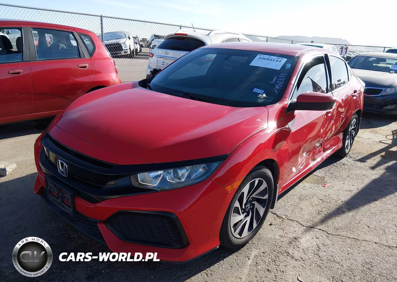 2018 Honda Civic Lx VIN:SHHFK7H22JU233012 - 2