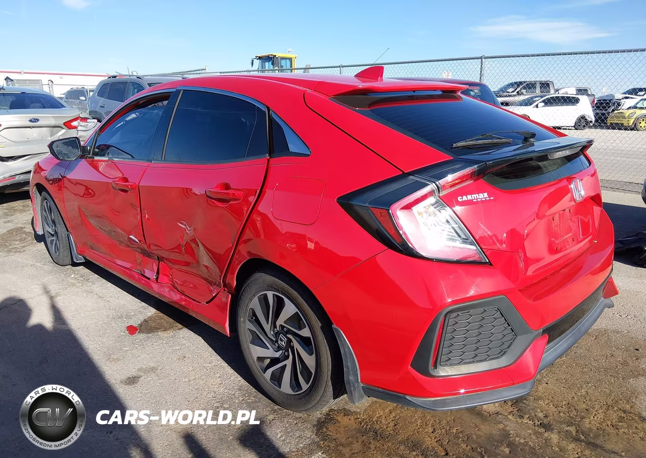 2018 Honda Civic Lx VIN:SHHFK7H22JU233012 - 3