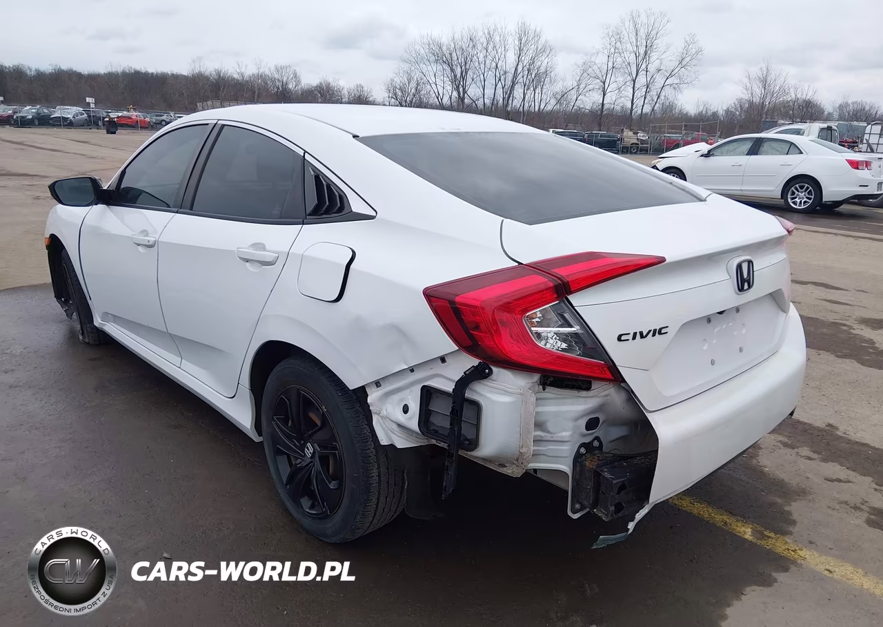 2020 Honda Civic Lx VIN:2HGFC2F69LH595442 - 3