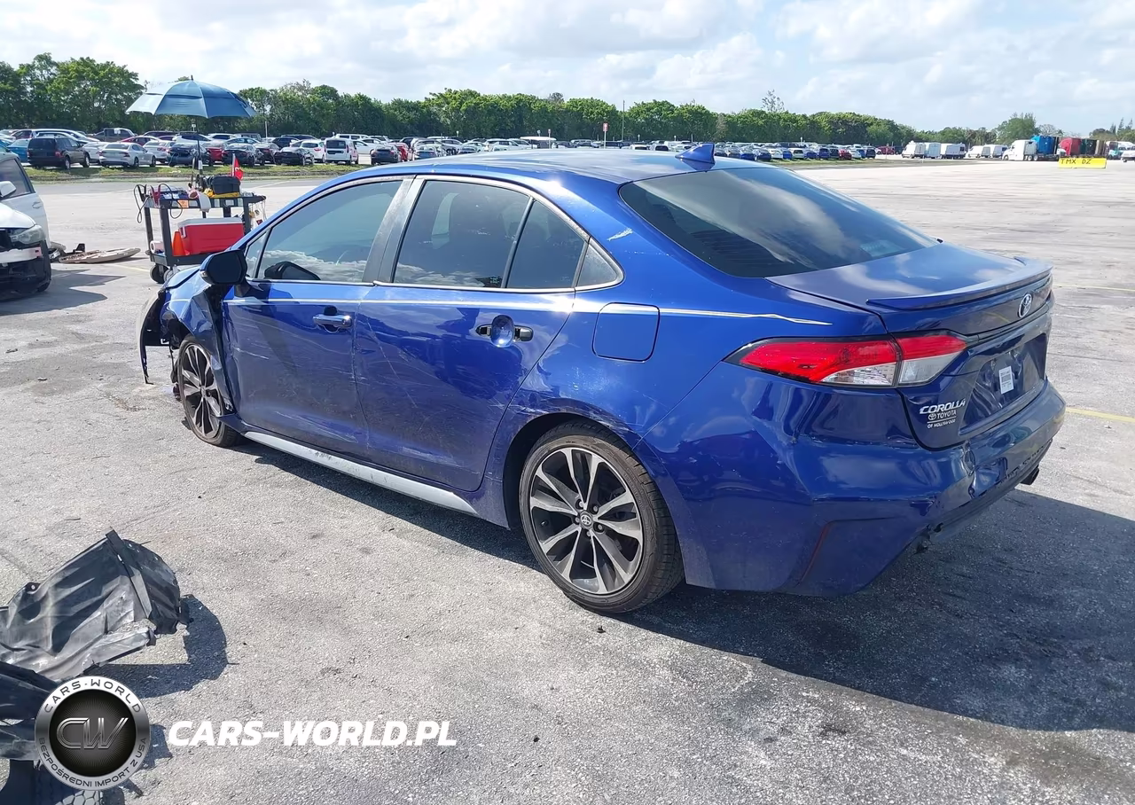 2020 Toyota Corolla Se VIN:5YFS4RCE6LP044779 - 3