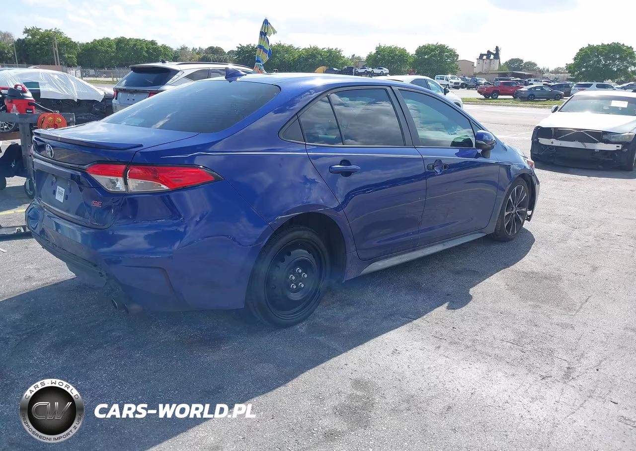 2020 Toyota Corolla Se VIN:5YFS4RCE6LP044779 - 4