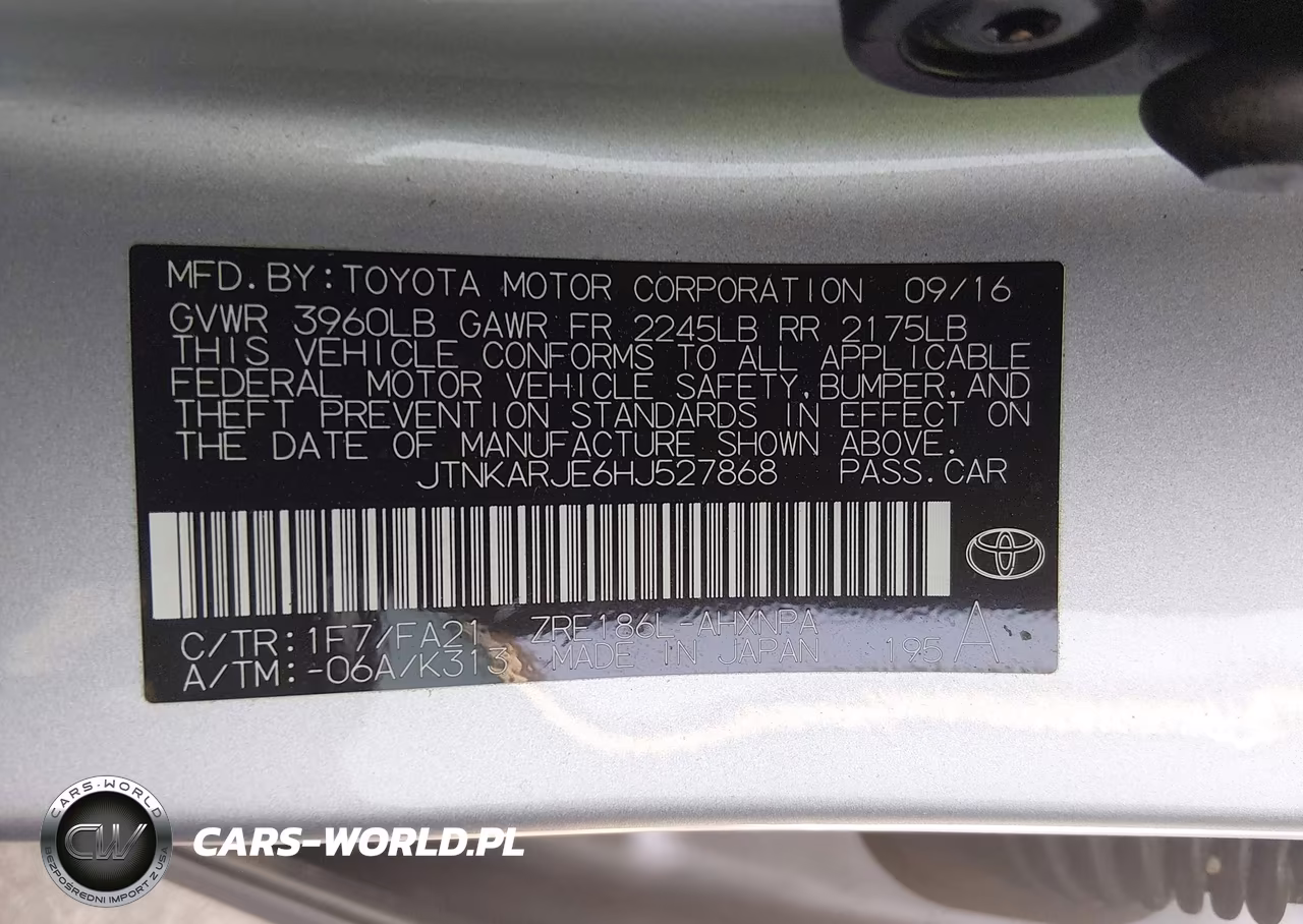 2017 Toyota Corolla Im VIN:JTNKARJE6HJ527868 - 9