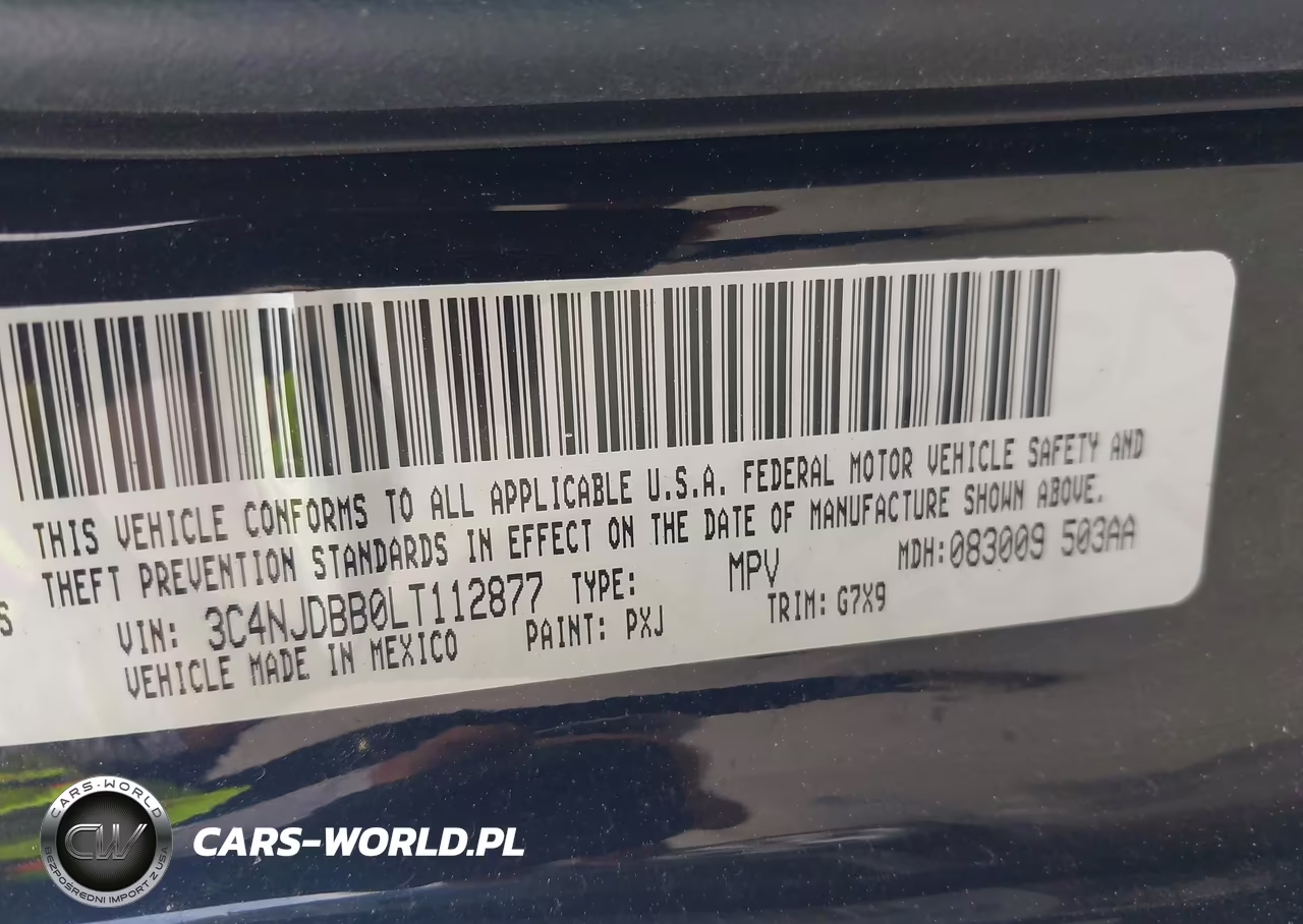 2020 Jeep Compass Latitude 4X4 VIN:3C4NJDBB0LT112877 - 9