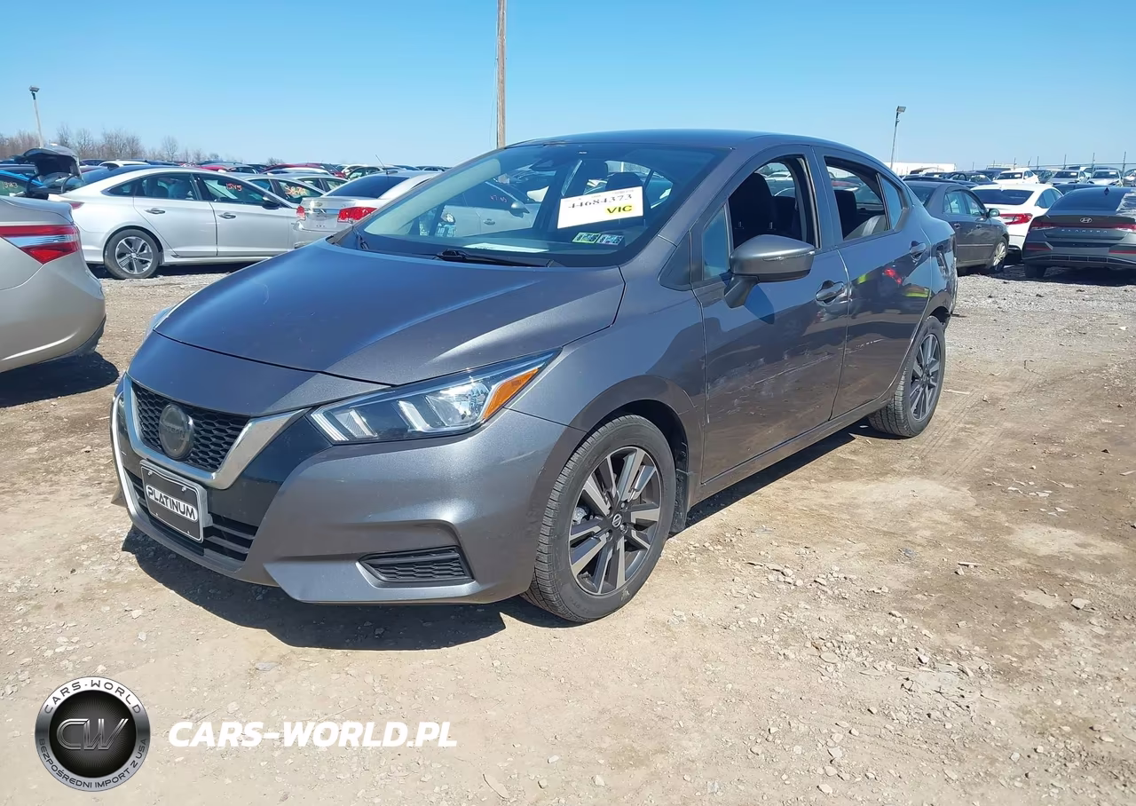 2021 Nissan Versa Sv Xtronic Cvt VIN:3N1CN8EVXML925463 - 2