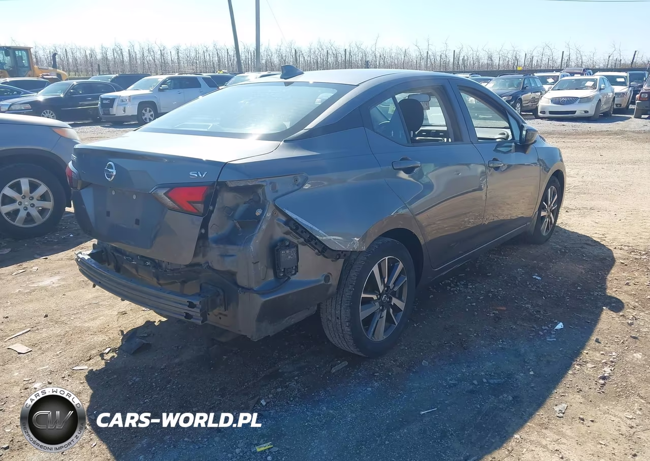 2021 Nissan Versa Sv Xtronic Cvt VIN:3N1CN8EVXML925463 - 4
