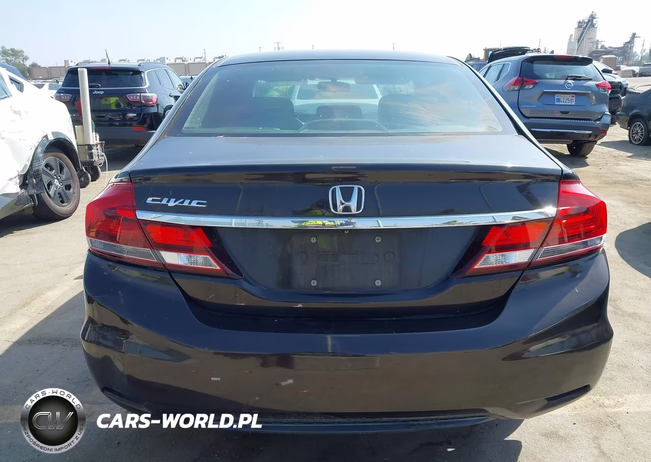 2013 Honda Civic Lx VIN:19XFB2F54DE264631 - 16