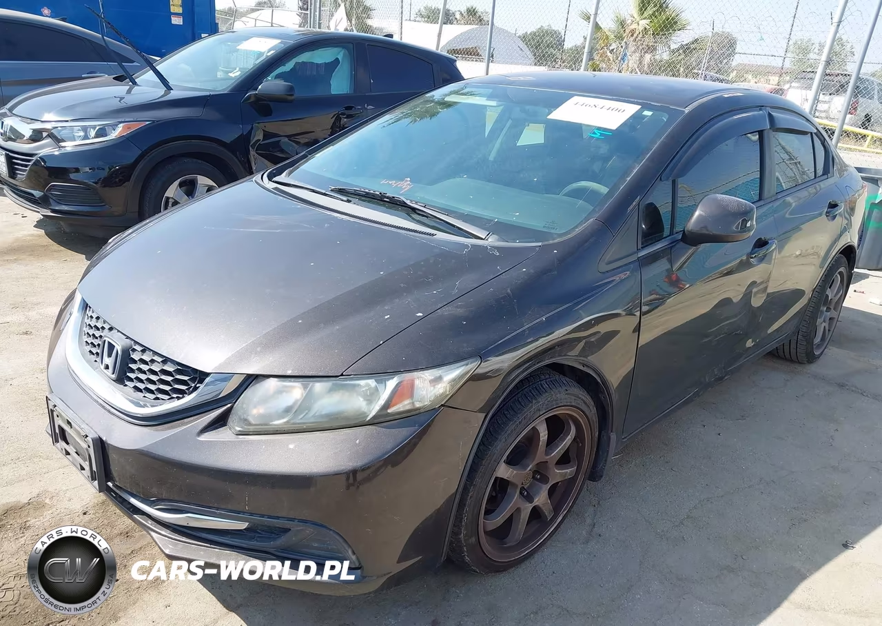 2013 Honda Civic Lx VIN:19XFB2F54DE264631 - 2