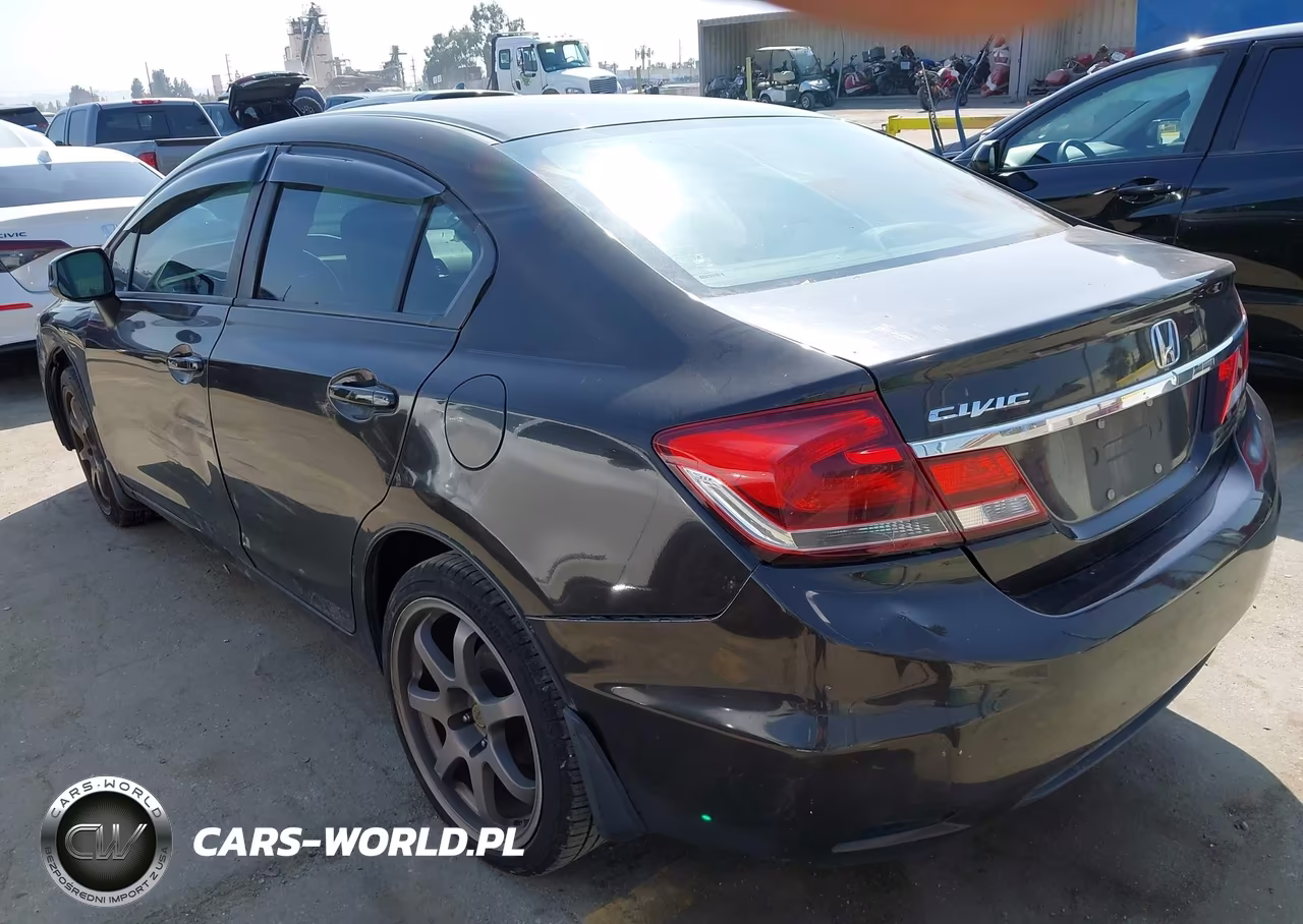 2013 Honda Civic Lx VIN:19XFB2F54DE264631 - 3