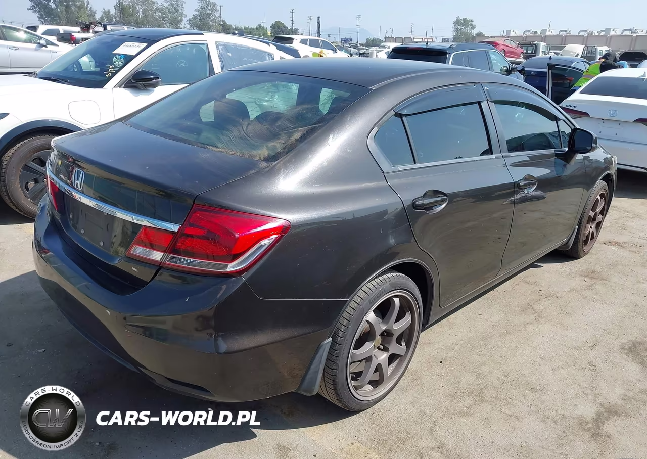 2013 Honda Civic Lx VIN:19XFB2F54DE264631 - 4