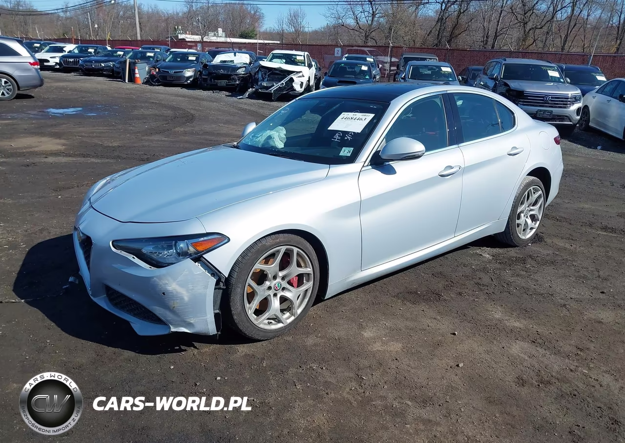 2021 Alfa Romeo Giulia Ti Rwd VIN:ZARFAMBNXM7644440 - 2