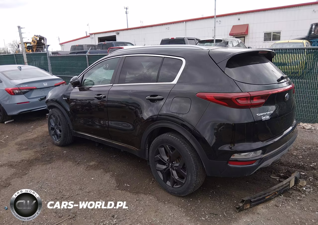 2021 Kia Sportage S VIN:KNDP6CAC8M7917045 - 3
