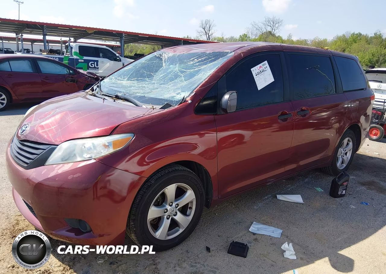 2012 Toyota Sienna Base 7 Passenger VIN:5TDKA3DC6CS010660 - 2