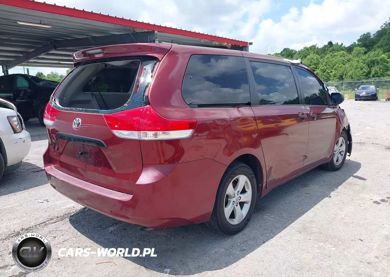 2012 Toyota Sienna Base 7 Passenger VIN:5TDKA3DC6CS010660 - 4