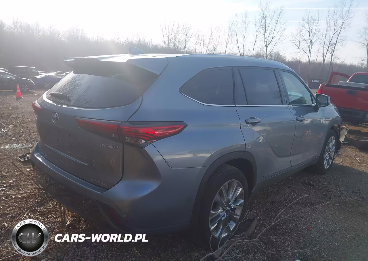 2021 Toyota Highlander Hybrid Limited VIN:5TDDBRCH6MS016921 - 4
