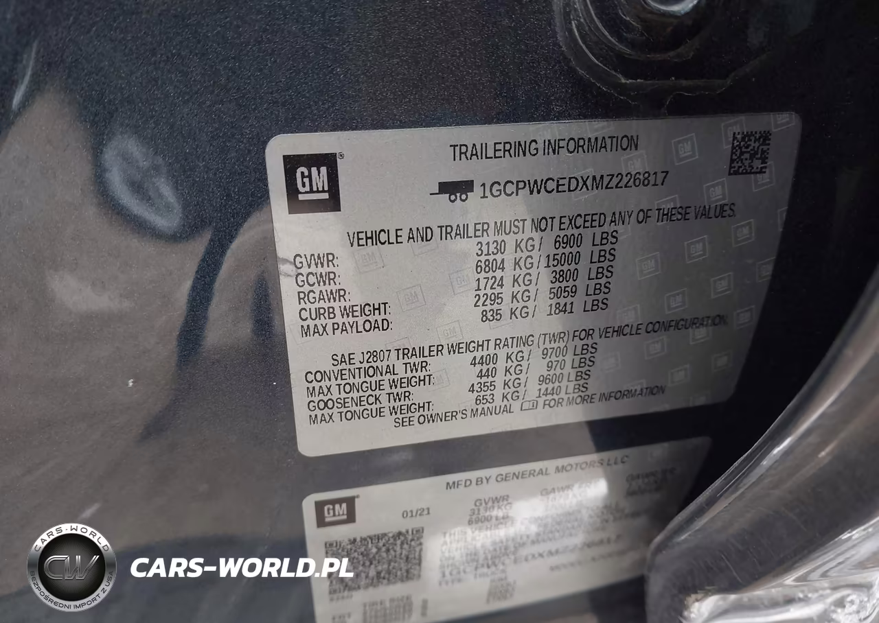 2021 Chevrolet Silverado 1500 Lt VIN:1GCPWCEDXMZ226817 - 9