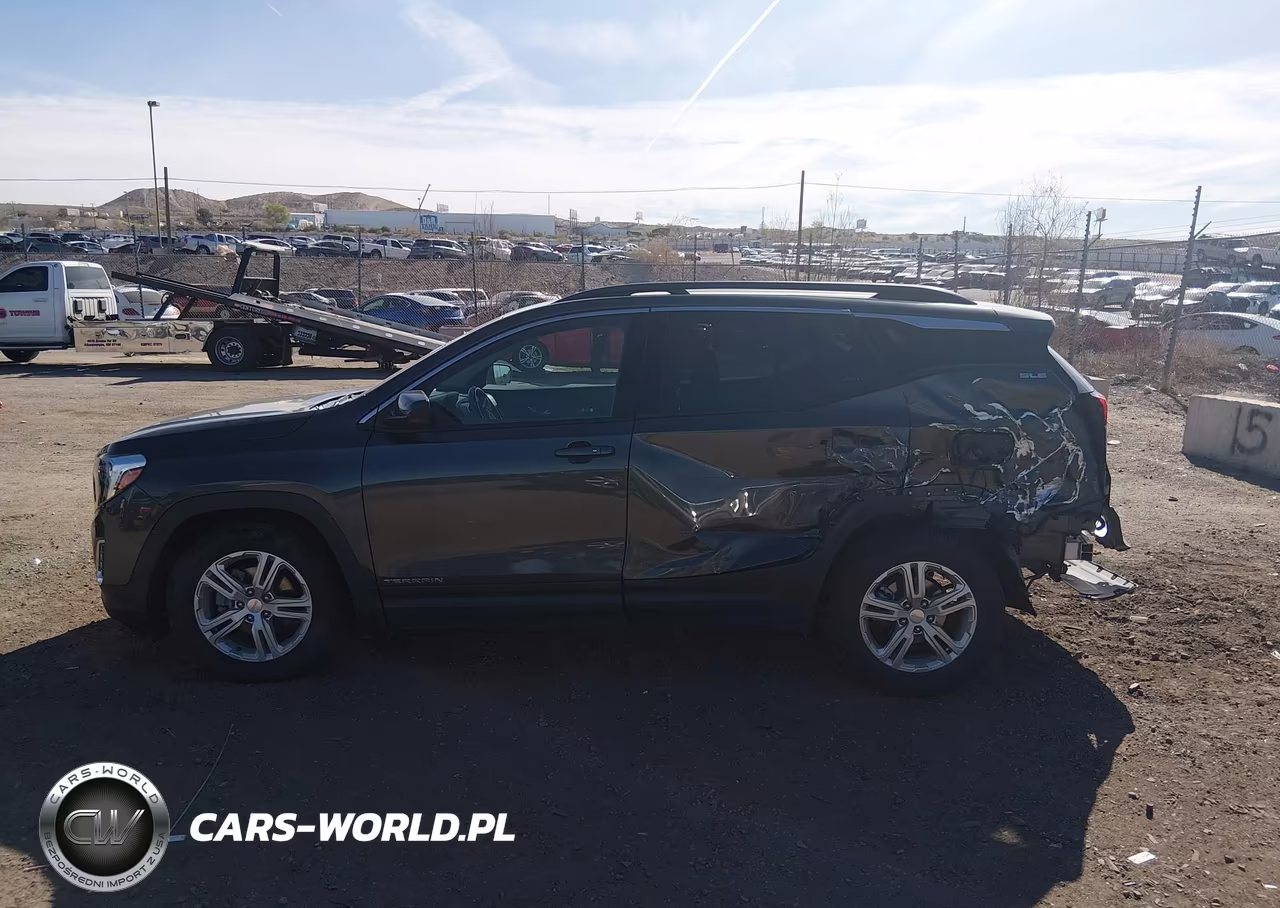 2020 GMC Terrain Fwd Sle VIN:3GKALMEV3LL115498 - 14