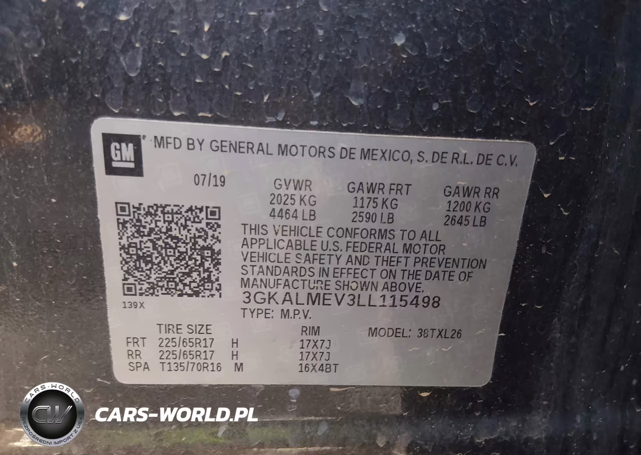 2020 GMC Terrain Fwd Sle VIN:3GKALMEV3LL115498 - 9