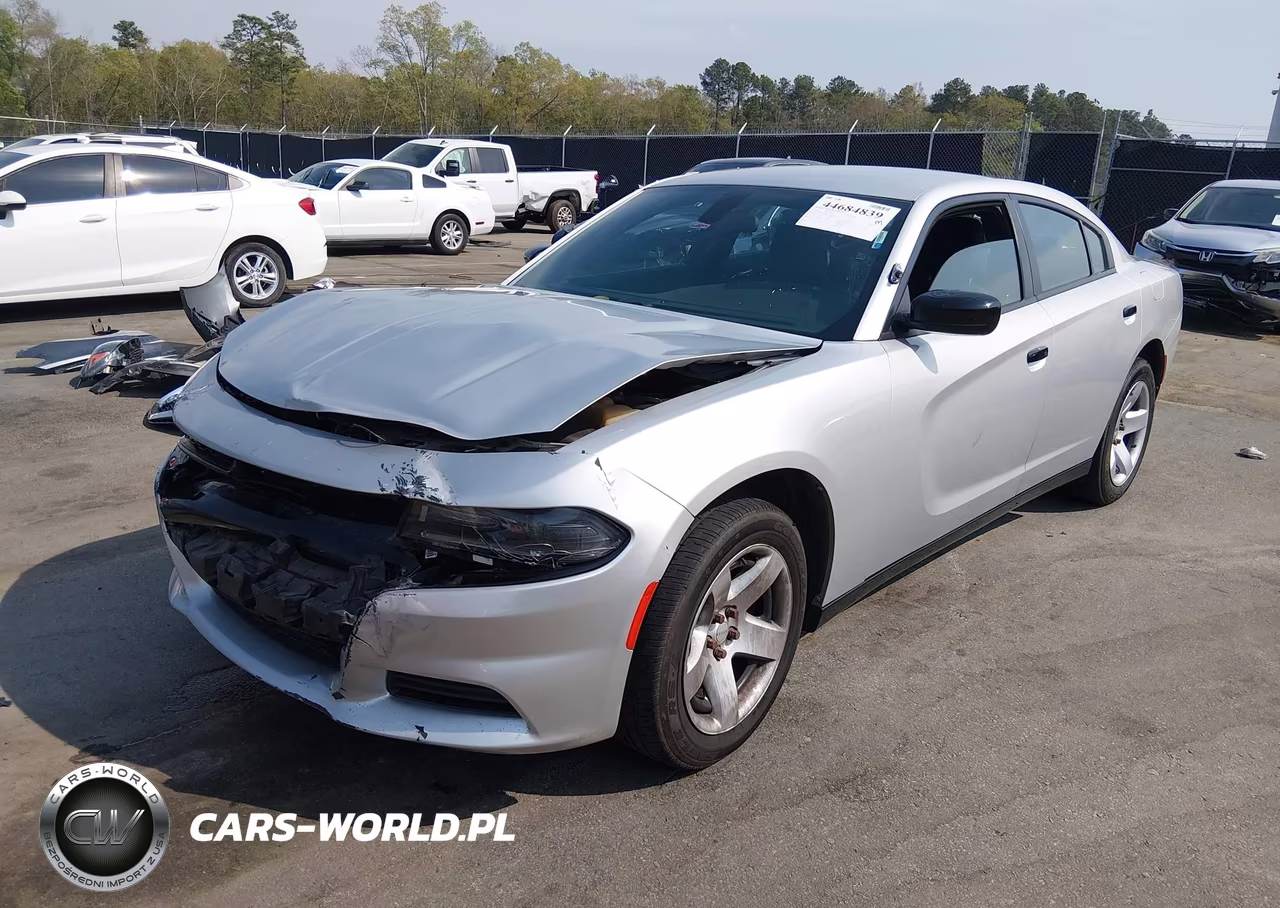 2019 Dodge Charger Police Rwd VIN:2C3CDXATXKH627536 - 2