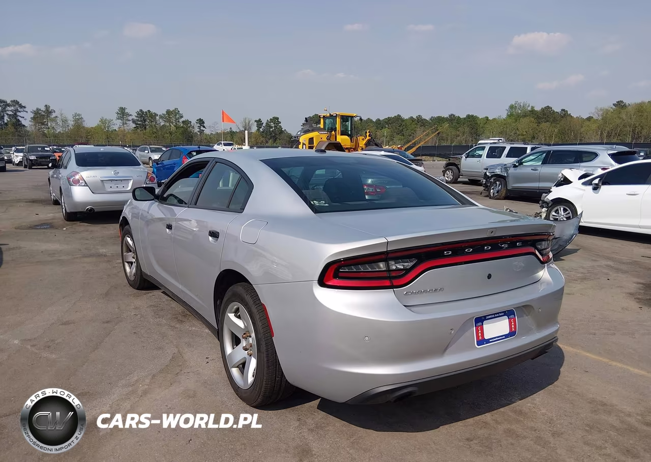 2019 Dodge Charger Police Rwd VIN:2C3CDXATXKH627536 - 3