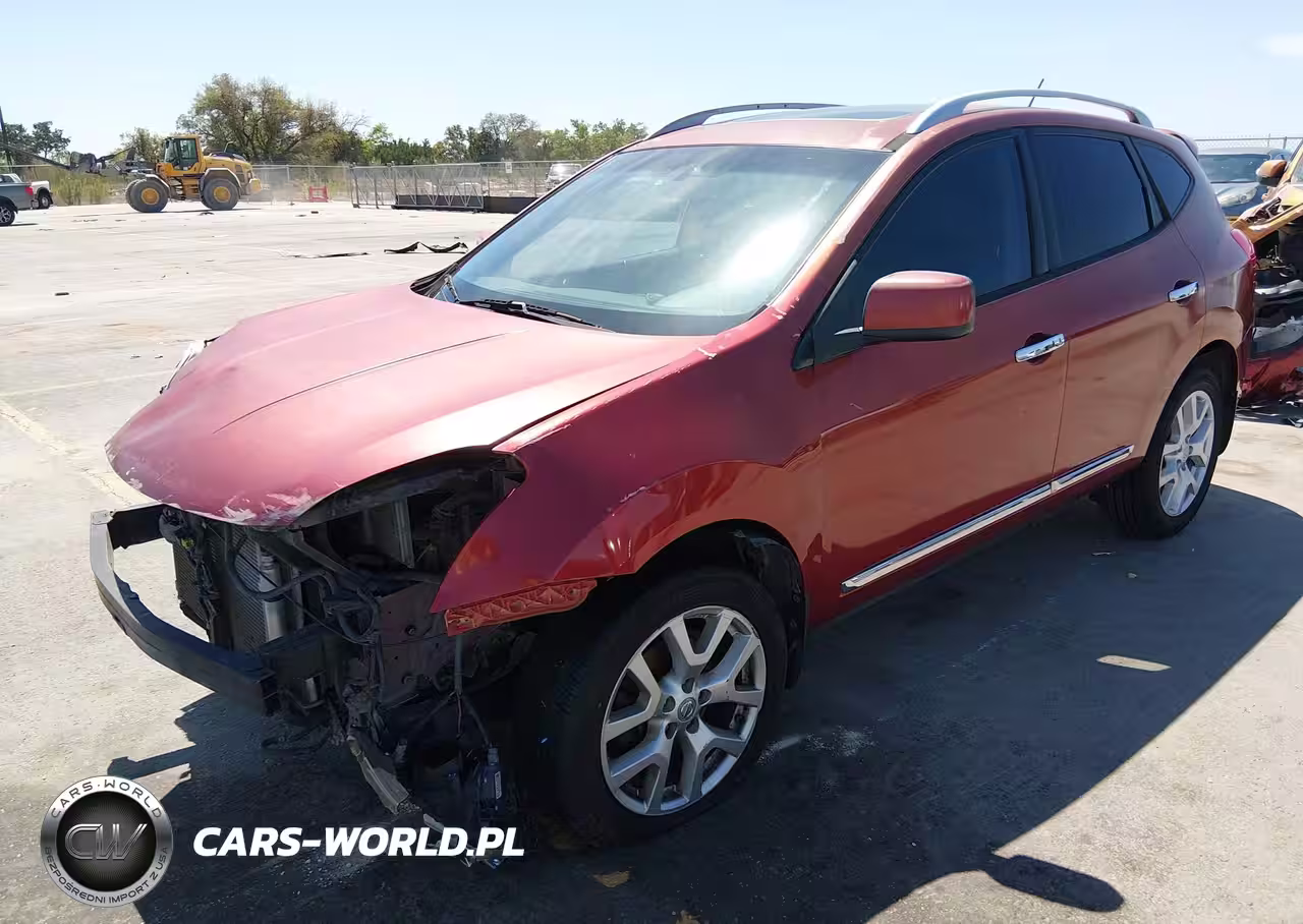 2011 Nissan Rogue Sv VIN:JN8AS5MT1BW186104 - 2