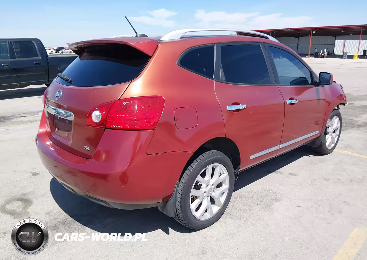 2011 Nissan Rogue Sv VIN:JN8AS5MT1BW186104 - 4