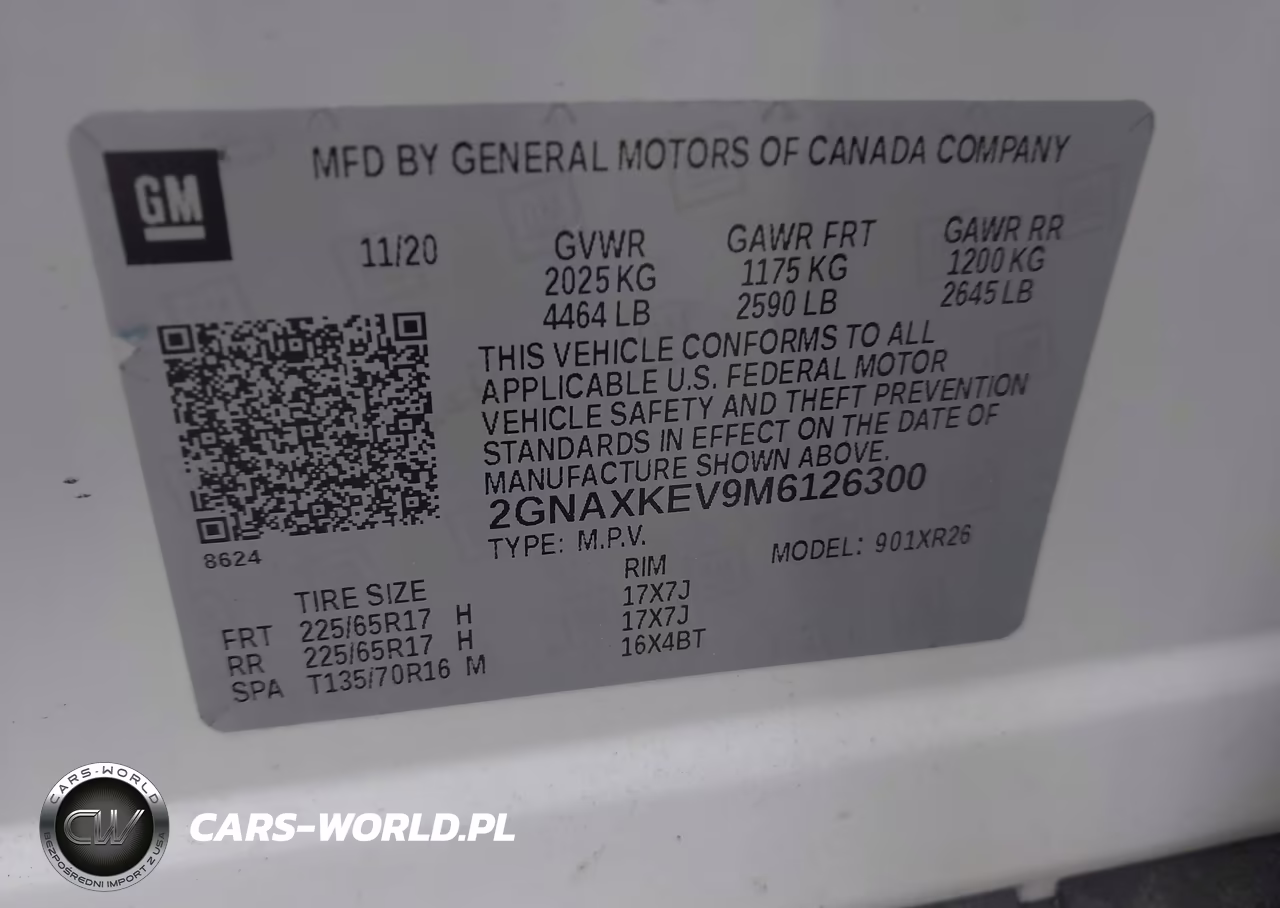 2021 Chevrolet Equinox Fwd Lt VIN:2GNAXKEV9M6126300 - 9