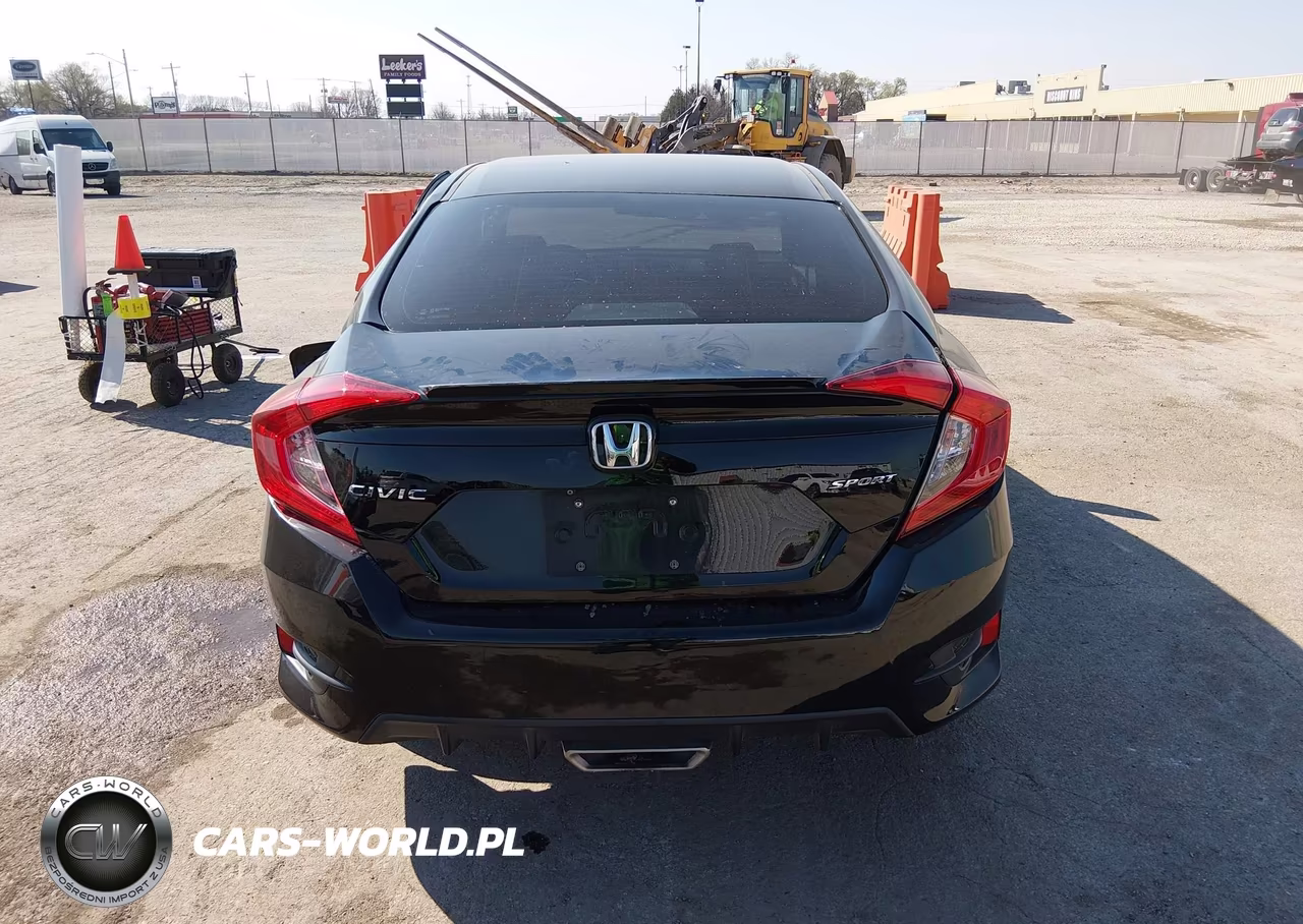 2019 Honda Civic Sport VIN:19XFC2F81KE050443 - 17