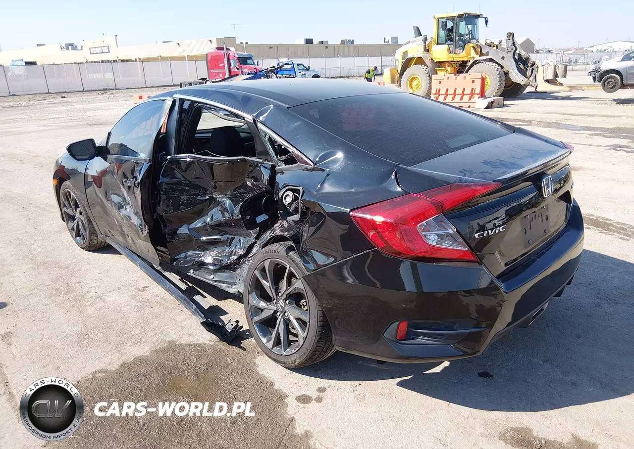 2019 Honda Civic Sport VIN:19XFC2F81KE050443 - 3