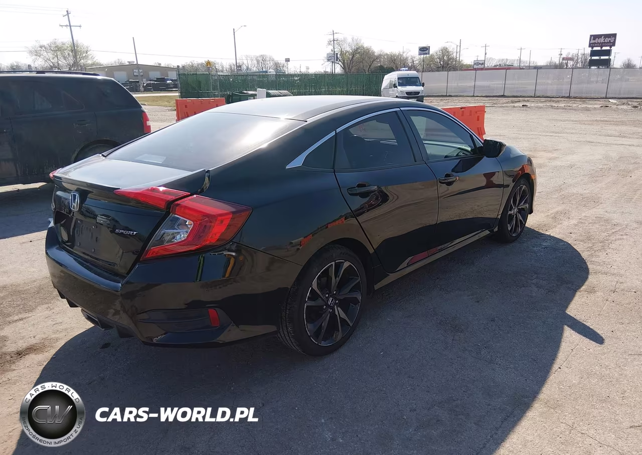 2019 Honda Civic Sport VIN:19XFC2F81KE050443 - 4