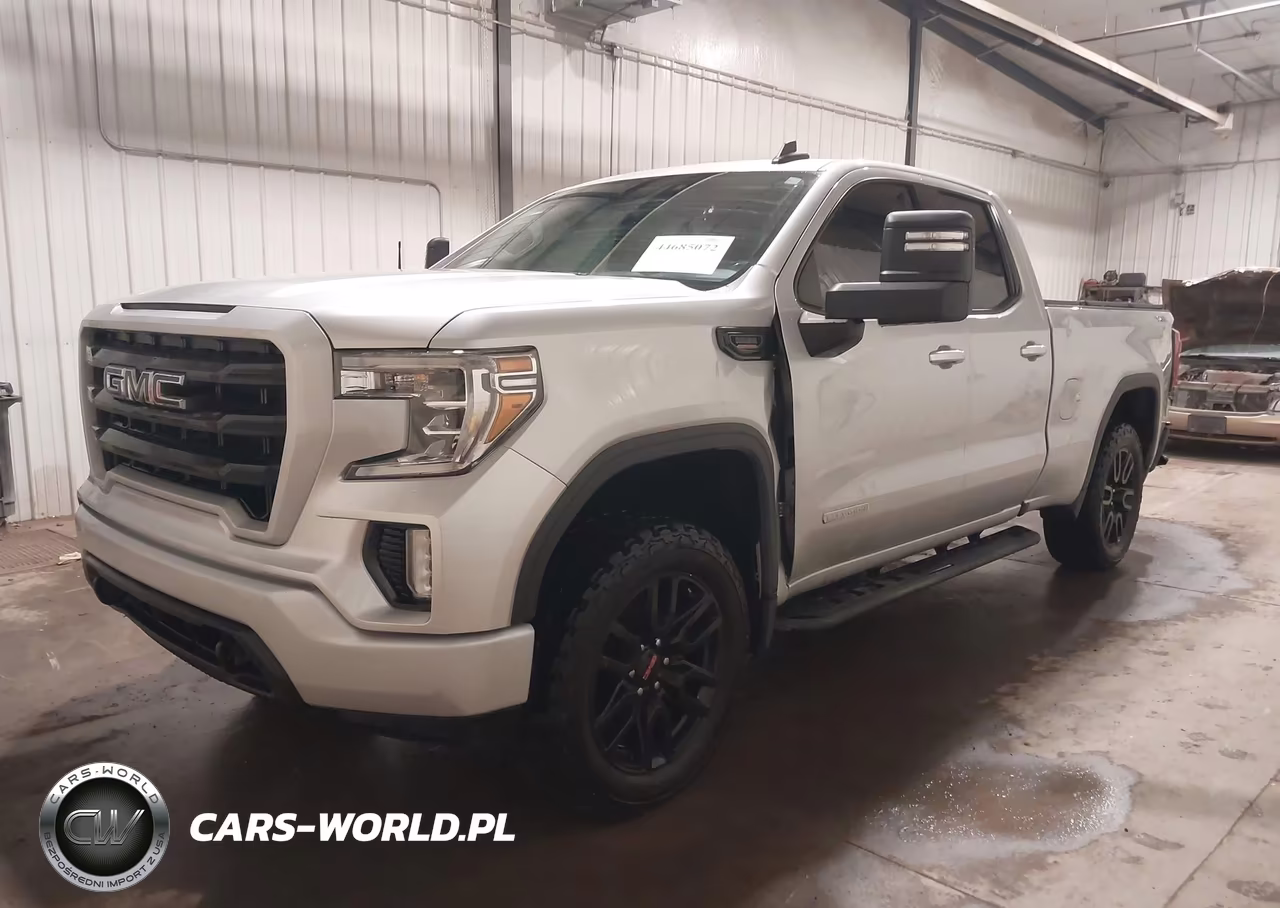 2021 GMC Sierra 1500 4Wd Standard Box Elevation VIN:1GTV9CET6MZ169084 - 2