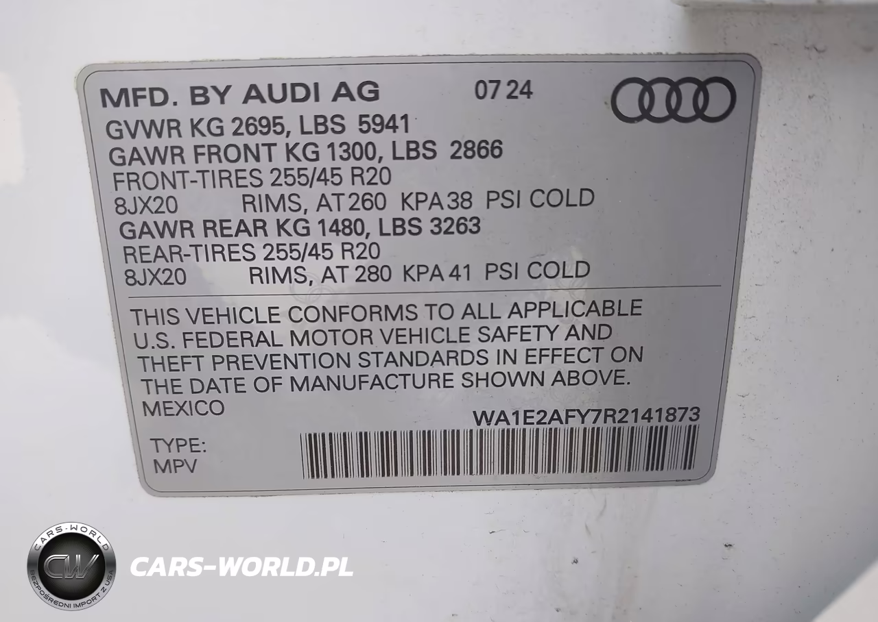 2024 Audi Q5 Premium Plus 55 Tfsi E S Line Quattro S Tronic VIN:WA1E2AFY7R2141873 - 9