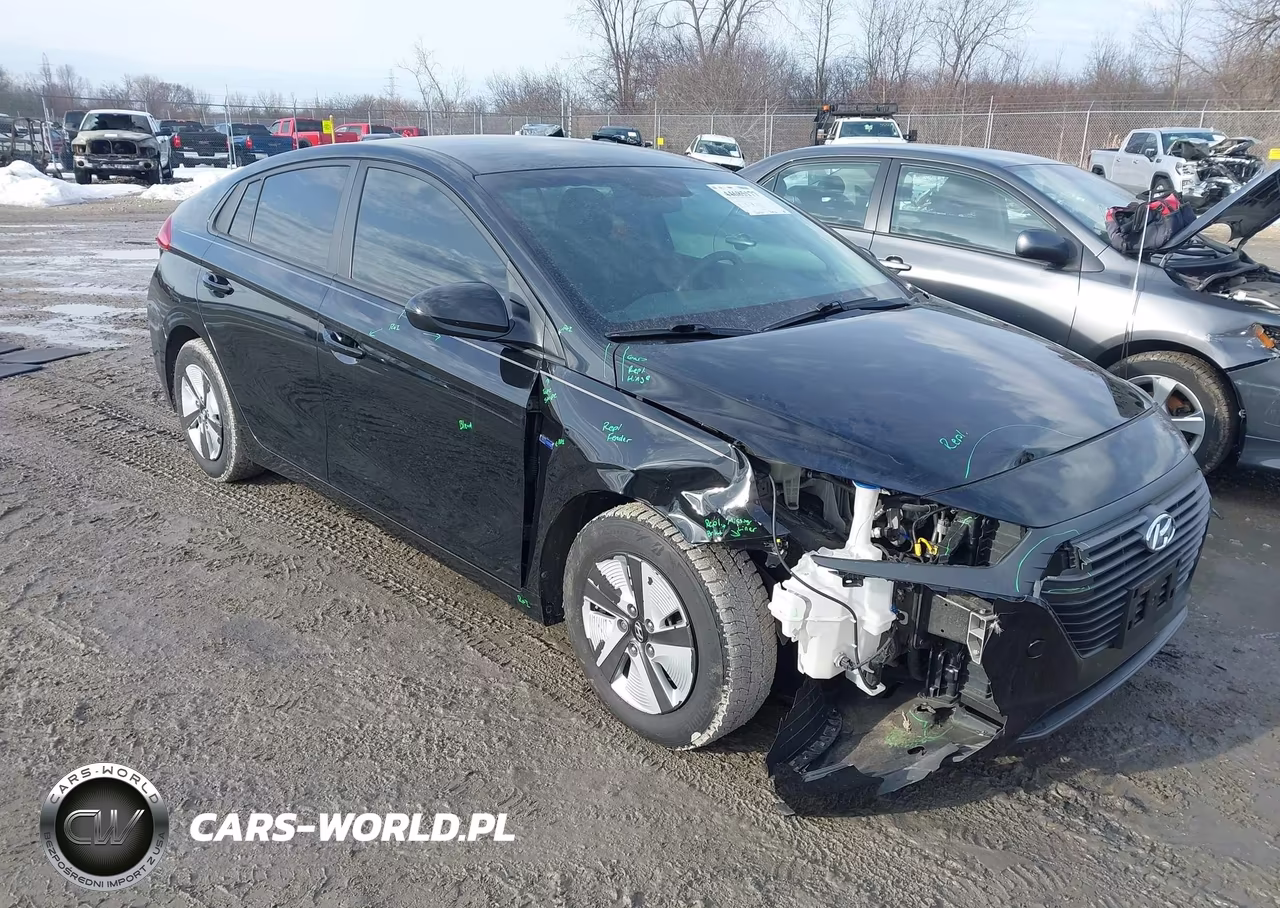 2017 Hyundai Ioniq Hybrid Blue