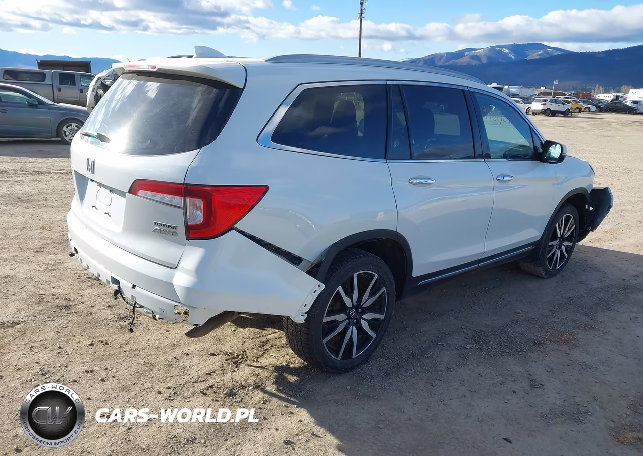 2022 Honda Pilot Awd Touring 7 Passenger VIN:5FNYF6H66NB007086 - 4