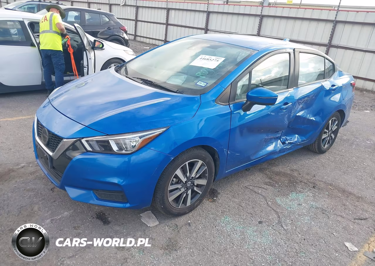 2021 Nissan Versa Sv Xtronic Cvt VIN:3N1CN8EV5ML853569 - 2