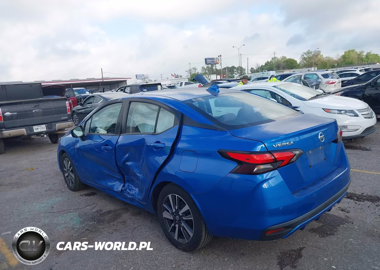 2021 Nissan Versa Sv Xtronic Cvt VIN:3N1CN8EV5ML853569 - 3