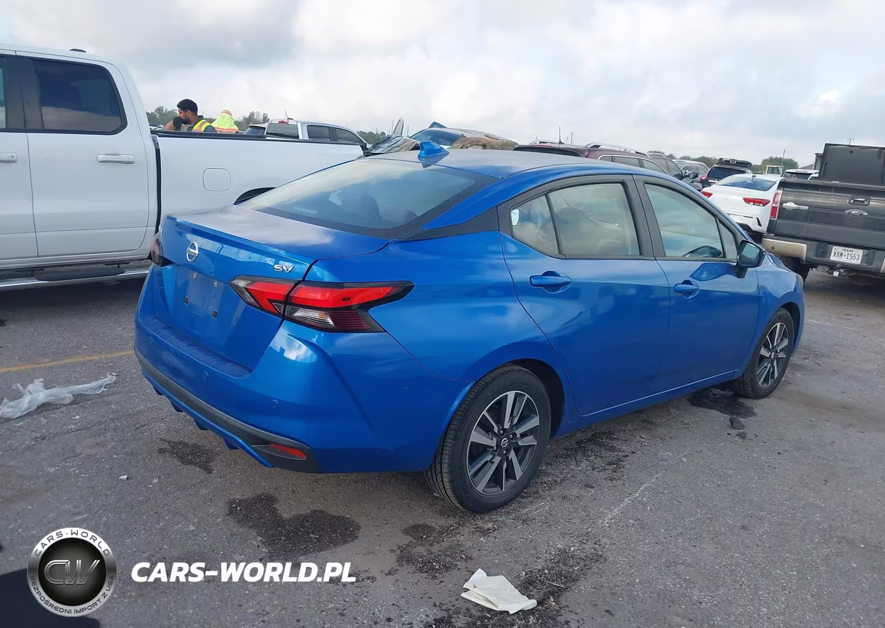 2021 Nissan Versa Sv Xtronic Cvt VIN:3N1CN8EV5ML853569 - 4