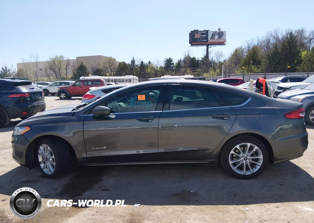 2019 Ford Fusion Hybrid Se VIN:3FA6P0LU5KR152286 - 14