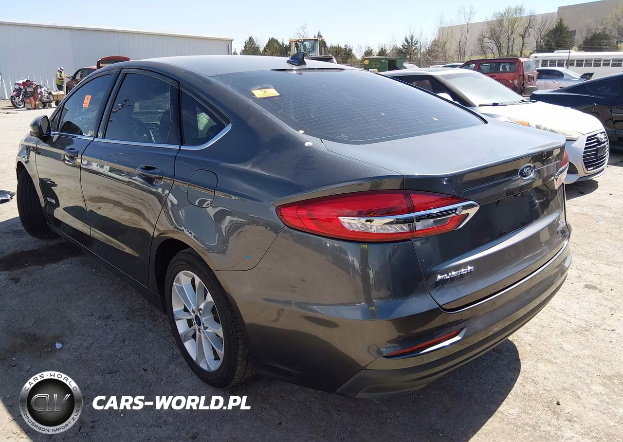 2019 Ford Fusion Hybrid Se VIN:3FA6P0LU5KR152286 - 3